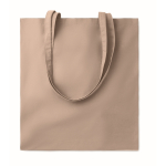 Sac en toile personnalisé pas cher coloré 180 g/m2 EcoColor Superb couleur sable