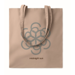 Sac en toile personnalisé pas cher coloré 180 g/m2 EcoColor Superb couleur sable vue principale