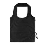 Sac pliable en plastique recyclé RPET couleur Strawberry RPET couleur noir