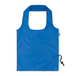 Sac pliable en plastique recyclé RPET couleur Strawberry RPET couleur bleu
