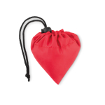 Sac pliable en plastique recyclé RPET couleur Strawberry RPET couleur rouge deuxième vue