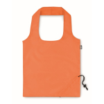 Sac pliable en plastique recyclé RPET couleur Strawberry RPET couleur orange