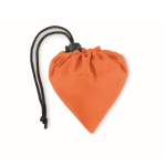 Sac pliable en plastique recyclé RPET couleur Strawberry RPET couleur orange deuxième vue