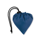 Sac pliable en plastique recyclé RPET couleur Strawberry RPET couleur bleu roi deuxième vue