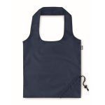 Sac pliable en plastique recyclé RPET couleur Strawberry RPET couleur bleu marine