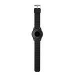 Montre smartwatch avec logo imprimé pour la publicité Wearfit couleur noir neuvième vue