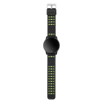 Montre smartwatch avec logo imprimé pour la publicité Wearfit couleur vert lime huitième vue