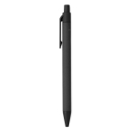Stylos écologiques en PLA maïs et papier avec encre bleue Eco Colors couleur noir troisième vue