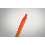Stylos écologiques en PLA maïs et papier avec encre bleue Eco Colors couleur orange cinquième vue