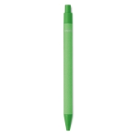 Stylos écologiques en PLA maïs et papier avec encre bleue Eco Colors couleur vert lime quatrième vue