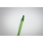 Stylos écologiques en PLA maïs et papier avec encre bleue Eco Colors couleur vert lime cinquième vue