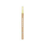 Stylo en carton avec marqueur promotionnel jaune Duo Carton couleur jaune vue avec zone d'impression