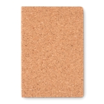 Carnet personnalisés avec couverture en liège A5 pages unies Corkstyle couleur beige deuxième vue