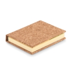 Ensemble avec divers types de notes et couverture en liège CorkPad couleur beige deuxième vue