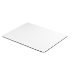 Tapis de souris d'ordinateur avec votre image en couleur Sublim couleur blanc