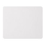 Tapis de souris d'ordinateur avec votre image en couleur Sublim couleur blanc deuxième vue