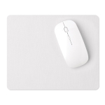Tapis de souris d'ordinateur avec votre image en couleur Sublim couleur blanc troisième vue