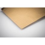 Grande trousse en papier tissé beige à personnaliser Paper couleur beige troisième vue