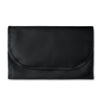 Trousse de toilette de voyage en polyester avec 2 compartiments Roller couleur noir