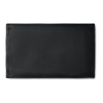 Trousse de toilette de voyage en polyester avec 2 compartiments Roller couleur noir deuxième vue