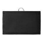 Trousse de toilette de voyage en polyester avec 2 compartiments Roller couleur noir huitième vue