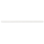 Chapeaux de paille personnalisés avec ruban en polyester Havana couleur blanc quatrième vue