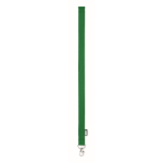 Lanyard en RPET mousqueton métallique et fermeture de sécurité 20 mm couleur vert quatrième vue