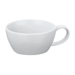 Service à thé avec théière personnalisée de 440 ml et tasse Duet couleur blanc troisième vue
