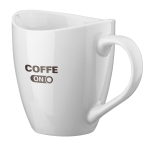 Tasse pour publicité au design remarquable et de 310 ml cafetub couleur blanc image avec logo