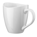 Tasse pour publicité au design remarquable et de 310 ml cafetub couleur blanc