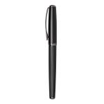 Lot de roller et stylo à encre bleue dans un étui rembourré Titan couleur noir troisième vue