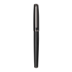 Lot de roller et stylo à encre bleue dans un étui rembourré Titan couleur noir quatrième vue