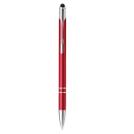 Stylo d'affaires mince en aluminium en bleu Encre Slimtouch couleur rouge première vue