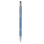 Stylo d'affaires mince en aluminium en bleu Encre Slimtouch couleur bleu ciel première vue