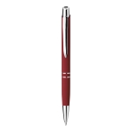 Stylos gravés avec finition en caoutchouc Encre bleue Springfield Soft couleur bordeaux première vue
