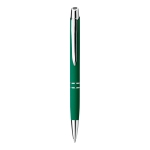 Stylos gravés avec finition en caoutchouc Encre bleue Springfield Soft couleur vert première vue
