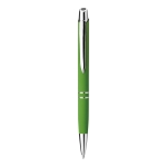 Stylos gravés avec finition en caoutchouc Encre bleue Springfield Soft couleur vert clair première vue