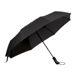 Parapluie pliant personnalisé avec poignée souple Ø98 Pluvial couleur noir