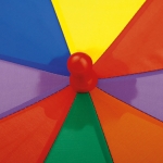 Goodies parapluie multicolore pour enfants couleur multicolore quatrième vue