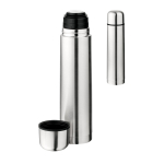Bouteille isotherme en acier inoxydable à double paroi 1 L diverses couleurs