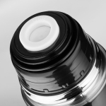 Thermos à café personnalisé en acier avec 2 verres 750ml Duo couleur titan quatrième vue