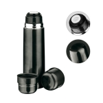 Thermos à café personnalisé en acier avec 2 verres 750ml Duo diverses couleurs