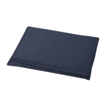 Sac à provisions pliable personnalisable en polyester 190T Duet couleur bleu troisième vue