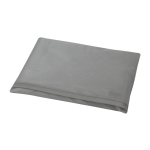 Sac à provisions pliable personnalisable en polyester 190T Duet couleur gris troisième vue