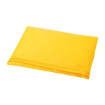 Sac à provisions pliable personnalisable en polyester 190T Duet couleur jaune troisième vue