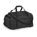 Sac de sport en polyester 300D avec bandoulière ajustable couleur noir