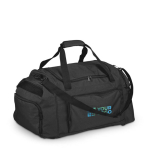 Sac de sport en polyester 300D avec bandoulière ajustable avec zone d'impression