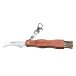 Couteau de poche personnalisé multifonction pour champignons Mushroom couleur naturel image avec logo 4