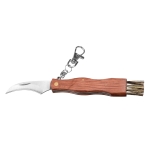Couteau de poche personnalisé multifonction pour champignons Mushroom couleur naturel troisième vue