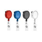 Porte-badge extensible avec logo et clip métallique Extend diverses couleurs